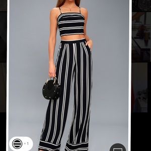 Lulus two piece jumpsuit